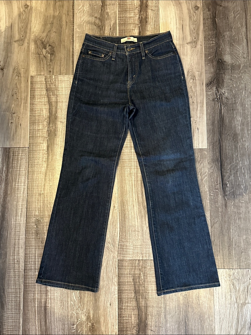 Levi's Dark Blue Boot Cut Jeans